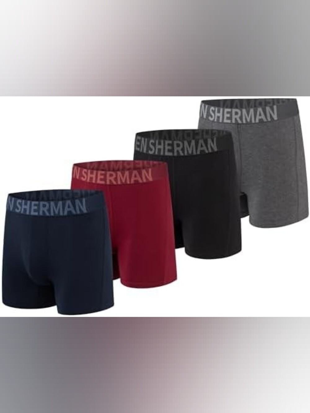 Ben Sherman Men's 4-Pack LUX MODAL Boxer Brief Underwear New Size Large